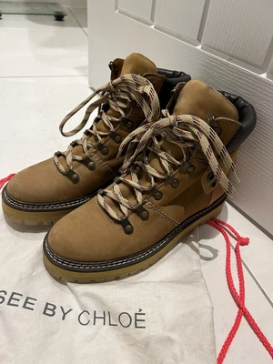 £135 • Buy See By Chloe Eileen Boots Size 6 - Briefly Worn Excellent Condition