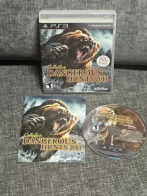Cabela's Dangerous Hunts 2013 (Sony PlayStation 3 2012) PS3 • $10.99