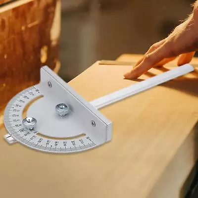 Table-Saw Miter Gauge DIY Woodworking Angle Ruler Handmade Carpenter Tool • $10.46