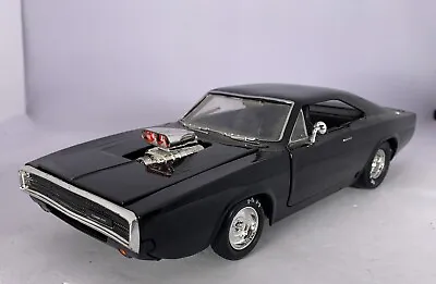 Jada Fast & Furious Dom's 1970 Dodge Charger R/t 1:24 Chrome Limited Edition  • $4.99