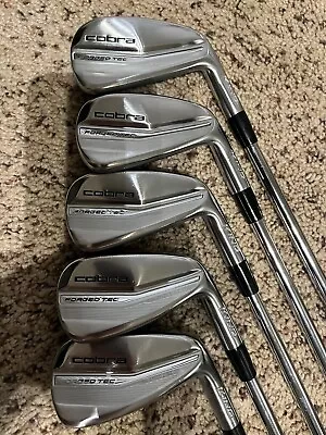 Cobra King 2022 Forged Tec Iron Set 5-9 - KBS $ Taper Lite Stiff Flex • $349.99