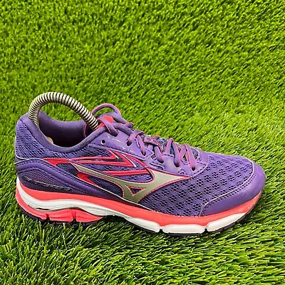 Mizuno Wave Inspire 12 Womens Size 6.5 Purple Athletic Shoes Sneakers J1GD164403 • $39.99