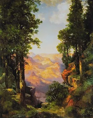 Thomas Moran  The Grand Canyon  Digital Print 20 H X 16 W Image • $29