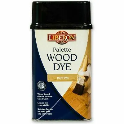 Liberon Palette Wood Dye All Shades Water Based Sizes 250ml 500ml  • £13.09