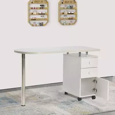 Manicure Table Nail Workstation Profession Salon Technician Desk Handcare Table • $125.98