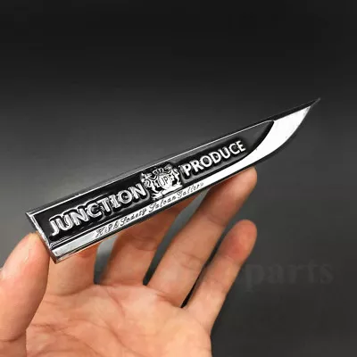 Pair Metal JUNCTION PRODUCE JP VIP Knife Emblem Car Decal Sticker Fender Badges • $9.90