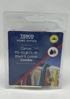 Tesco Canon Pg-40 & Cl-41 Combo Inkjet Cartridges. • £18