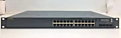 ARUBA S2500 24P-4X10G POE 24-PORT MOBILITY ACCESS SWITCH (RACK EARS Included) • $79.99