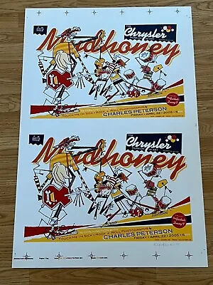 Mudhoney Chrysler Museum Virginia Guy Burwell Original 2 Concert Poster Proof • $400