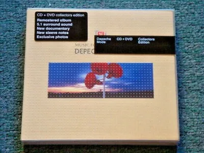 DEPECHE MODE-MUSIC FOR THE MASSES HYBRID Multi Ch.SACD-PAL DTS DVD SET-Like New  • $169.99