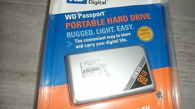 Western Digital Passport 5400RPM USB 2.0 80gb 2.5-inch External Hard Drive • $29.99