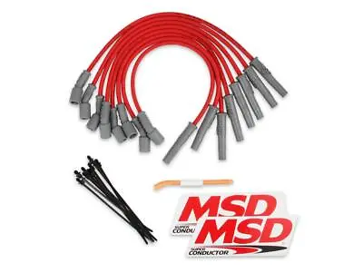 MSD Spark Plug Wire Set - Fits Ford Raptor 2010-14; V8 6.2L SVT Engine MSD Fits • $106.84