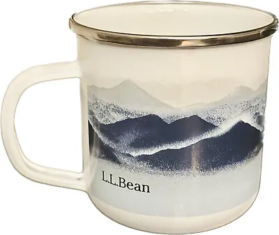 L.L. Bean Enameled Coffee Mug Mountains  • $9.99