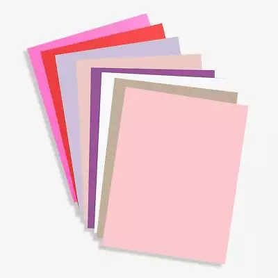 Matte Colour Card Stock 240gsm Blank A4 A5 A6 Paper Craft Place Card Cardmaking  • £1.99