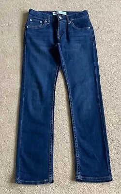 £14 • Buy Boys Levi’s 511 Zip Fly Blue Straight Leg Jeans Age 10yrs Worn Once