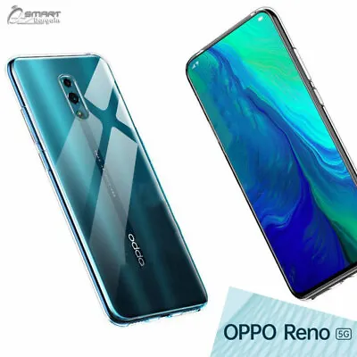 Clear TPU Gel Jelly Flexible Soft Case Cover For Oppo Reno 10x Zoom / Reno Z  • $4.99
