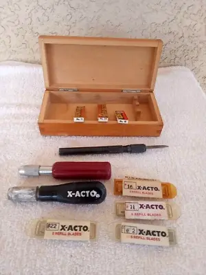 Vintage Variety Of  X-ACTO  Knife Blade Packs & More USA • $29.99