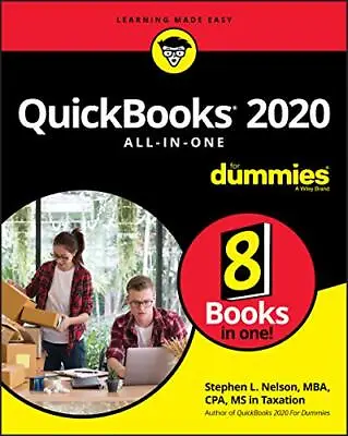 £7.92 • Buy QuickBooks 2020 All-In-One For Dummies, Nelson, Used; Good Book