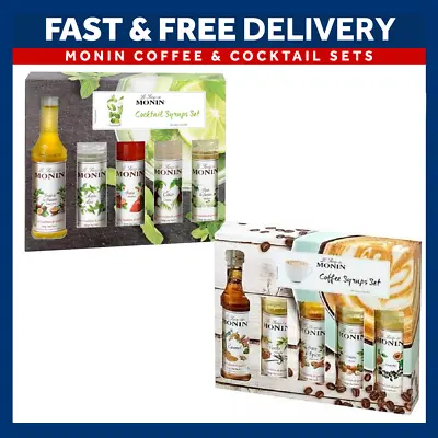 Monin Syrup Gift Set Bottle 5 X 5cl Syrups Coffee / Cocktail Gift Set  • £11.99