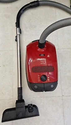 Miele Classic C1 Junior PowerLine Red Cylinder Vacuum Cleaner • £110