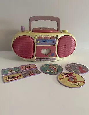 Barbie Vintage 2000 Dance With Me Talking Boombox Toy Radio Plays Music Pls Read • £3.99