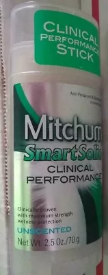 Lot Of 2 Mitchum Smart Sold Clinical Performance Antiperspirant Deodorant 2.5 Oz • $18.99