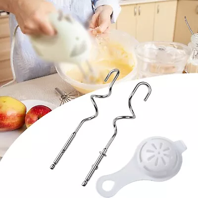 For KENWOOD Hand Mixer Beater Set Stainless Steel Whisk Attachments 2 Pack • $29.92