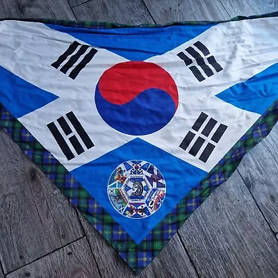 World Scout Jamboree Korea 2023 Scotland Contingent Neckerchief NEW SEALED WSJ25 • £45