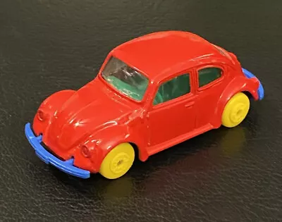 Maisto - My Very First Wheels - Red VW Volkswagen 1300 Beetle Bug- Yellow Wheels • $17.25