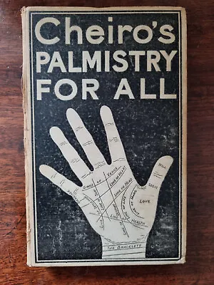 Cheiro's Palmistry For All Published By Herbert Jenkins Ltd 1916 • £200