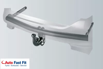 Tow Bar For Volkswagen Caddy Van & Maxi 2004 To 2020 And 7 Pin ByPass Relay Kit • £189