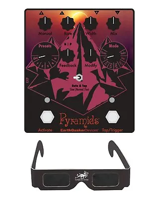 EarthQuaker Devices Solar Eclipse Pyramids Stereo Flanger • $296.47