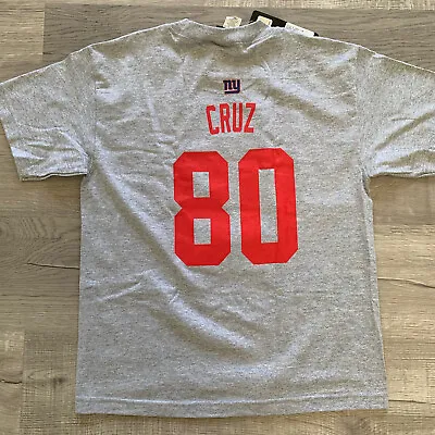 NFL New York Giants Victor Cruz Super Bowl XLVI Football Shirt Youth Large • $24.99