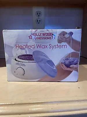 Waxing Kit Professional Hot Wax Pot Hair Removal Lavender Beads 12pc New In Box • $15