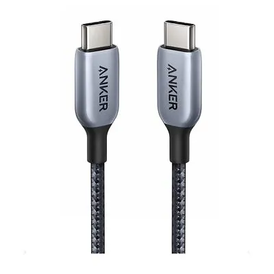 $51.80 • Buy Anker 765 USB-C To USB-C Cable (140W 3ft Nylon) - Gray