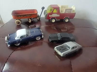 Assortment Lot Of Vintage Toys Coca Cola 1930' S Radio Flyer Maisto Hot Wheels  • £48.25