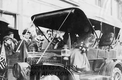 Maxwell Automobile Race Car Alice Ramsey 1909 Alice H. Ramsey Tour Race Photo • $9.95