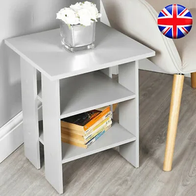 £14.79 • Buy Bedside Table Cabinet Small End Side Table Sofa TV Stand Home BedRoom Lamp Table