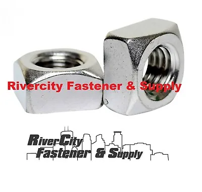 (20) 5/16-18 Stainless Steel Square Nuts 5/16x18 Nut 5/16 X 18 Coarse Thread • $10.88