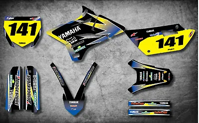 YAMAHA YZ 85 - 2015 - 2017 SUNRISE Style Stickers Kit Full Custom Graphic Kit  • $212.42