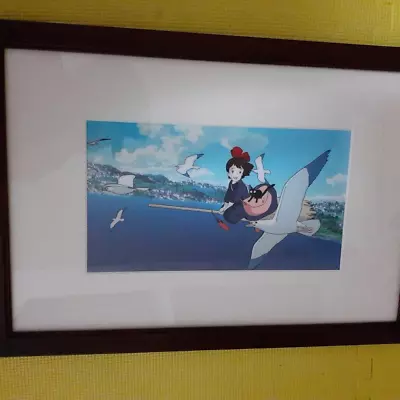 Studio Ghibli Kiki's Delivery Service Reproduction Cel Miyazaki Hayao Framed • $2696.07