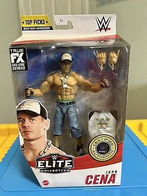 Mattel WWE Elite Top Picks John Cena SEALED Action Figure • $23