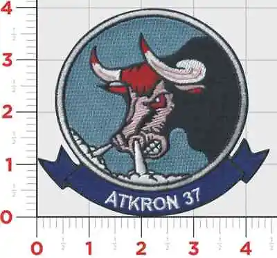 $29.99 • Buy 4  Navy Va-37 Bulls Atkron Fixed Wing Squadron Military Embroidered Patch
