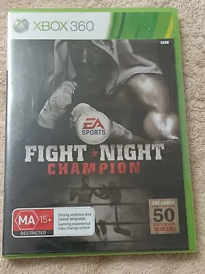 FIGHT NIGHT CHAMPION Australia Pal Release Factory New Sealed XBOX360 Game  • $35
