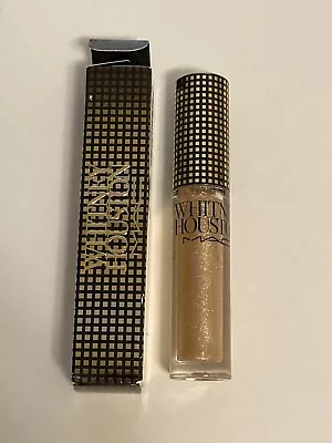 MAC X Whitney Houston Collection: Nippy's Shimmery Gold Lipglass NEW • $25