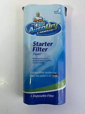 Mr. Clean Auto Dry Car Wash Starter Filter 3 Uses 1 Disposable Filter • $14.49