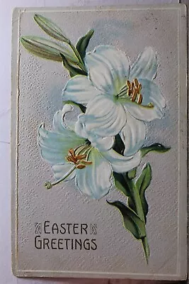 Easter Greetings Postcard Old Vintage Card View Standard Souvenir Postal Post PC • $0.50