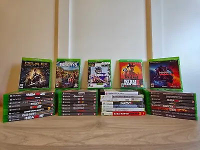 $51 • Buy Xbox One Xbox Series X And 360 Game Lot Bundle Of 36 Games - Supports Charity!!!