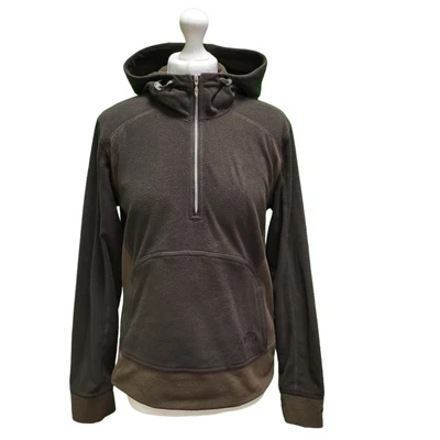 £28.99 • Buy Women's The North Face Brown 1/4 Zip Fleece Base Layer L 12 EU 40 D289