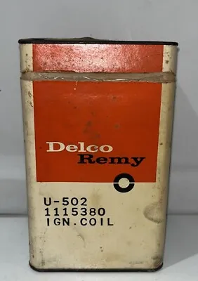 Vtg Delco Remy U-502 Ignition Coil EMPTY BOX ONLY Collectible Prop • $9.99